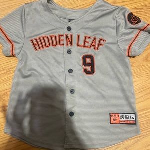 Naruto Uzumaki toddler baseball tee